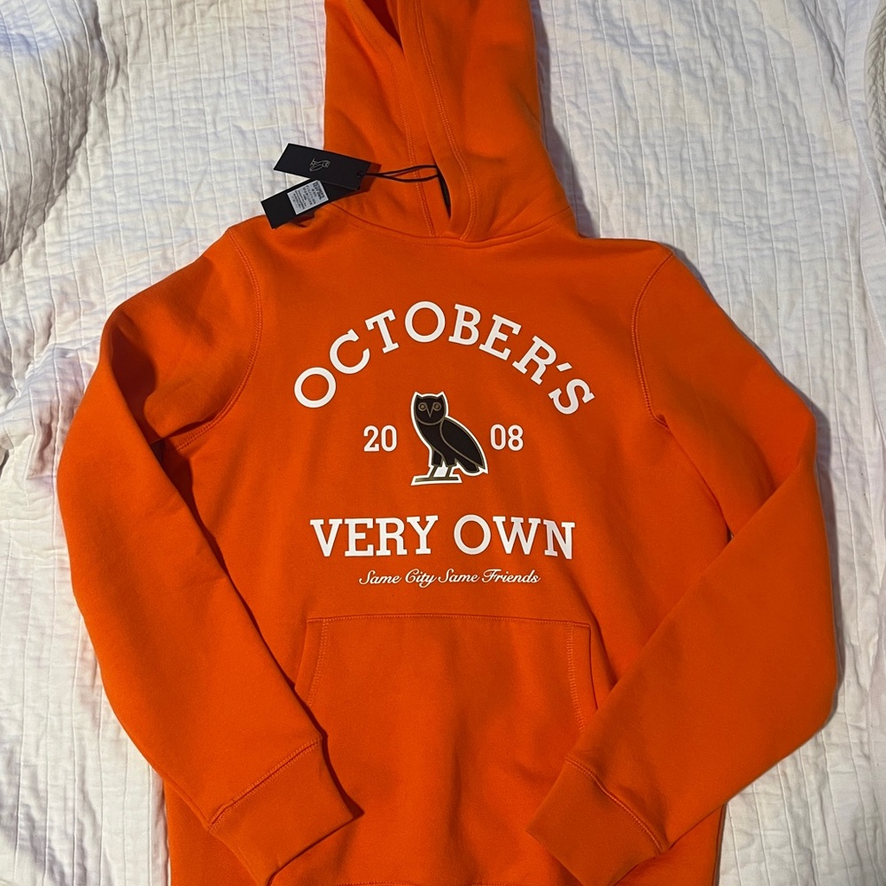 OVO Collegiate Hoodie Limited Edition Orange XS
